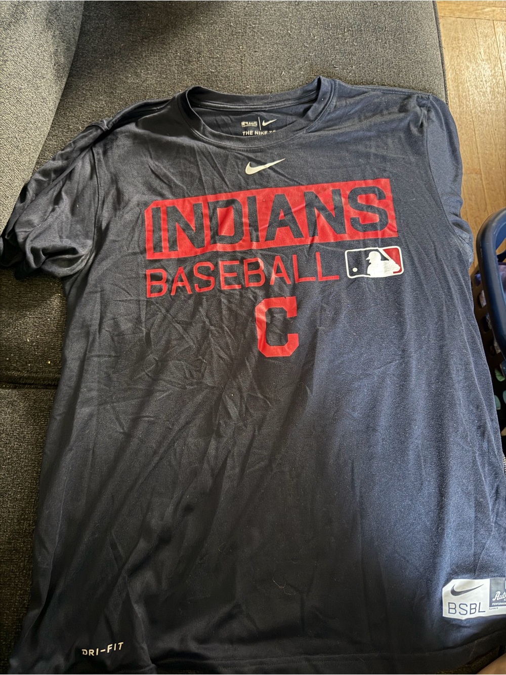 Nike Men's Cleveland Indians Baseball Dri-Fit shirt